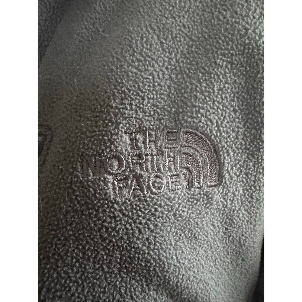 The North Face Men’s Gray Full Zip Fleece Jacket Size M - Picture 4 of 9